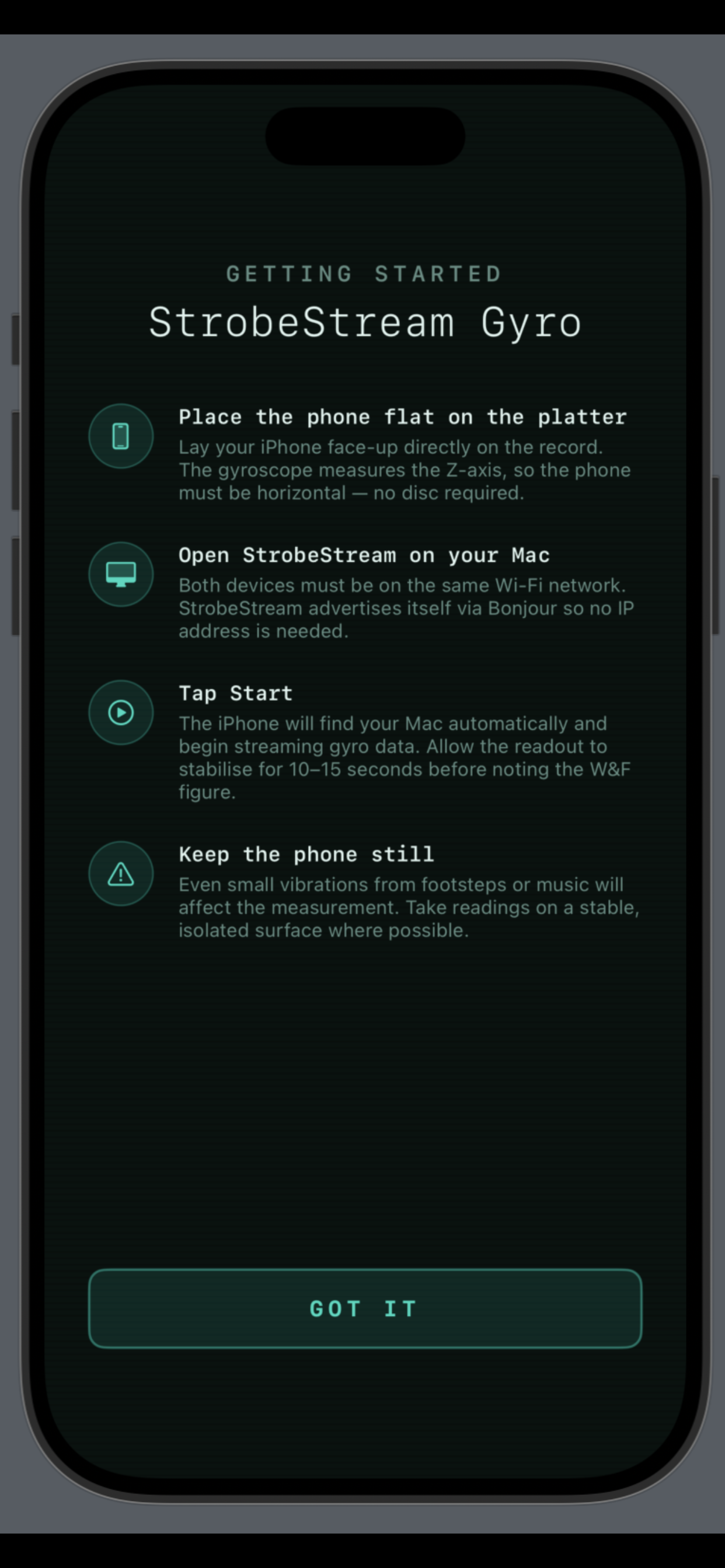 StrobeCaptureGyro — onboarding